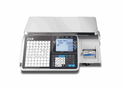 CAS CL3000 - Balance étiqueteuse à ticket 6/15kg 