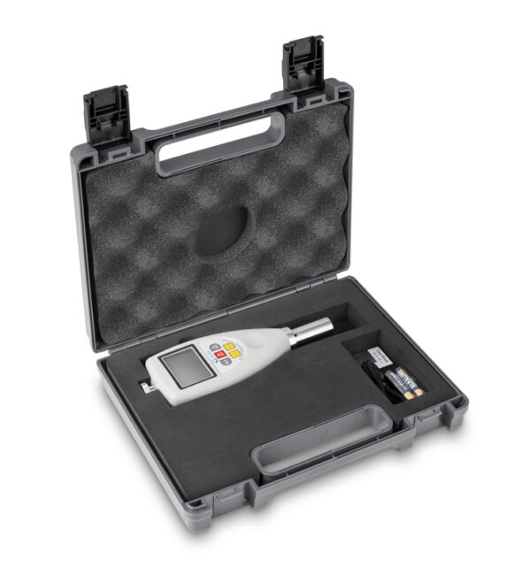 Photo d'un duromètre pour matière plastique KERN HDD en valise