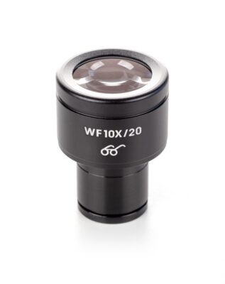 Photo d'un oculaire de microscope wf10x/20 pour microscope KERN OBB