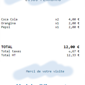 Personnalisation en-tête Ticket